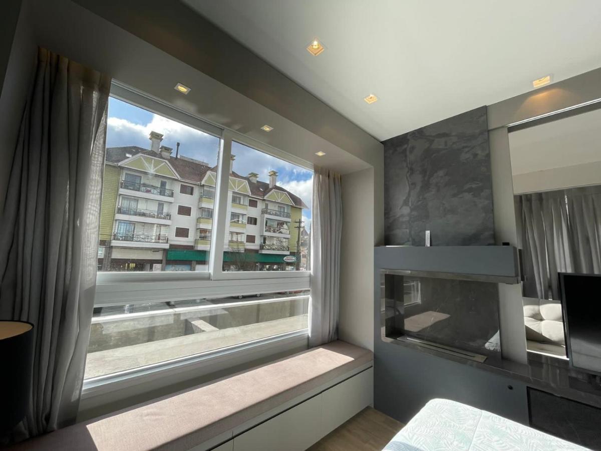 Loft Novo Aconchegante A 500M Da Rua Coberta Daire Gramado Dış mekan fotoğraf