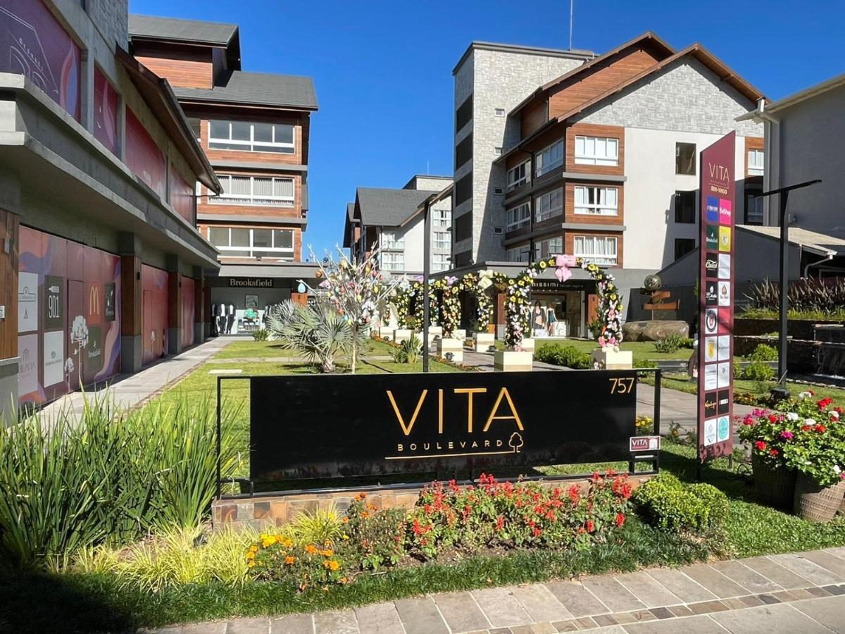Loft Novo Aconchegante A 500M Da Rua Coberta Daire Gramado Dış mekan fotoğraf