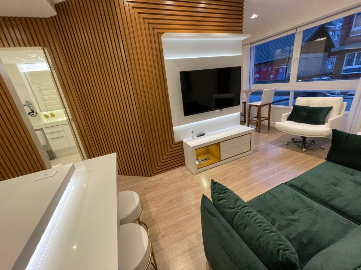 Loft Novo Aconchegante A 500M Da Rua Coberta Daire Gramado Dış mekan fotoğraf